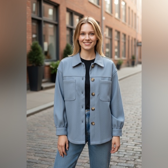 SOUTHWESTERN STYLE SHIRT/JACKET - Picture 1 of 11